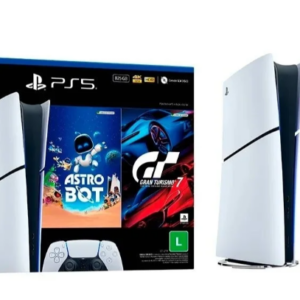 Console Sony PlayStation 5, SSD 825GB, Controle Sem Fio DualSense + 2 Jogos Digitais, Edição Digital